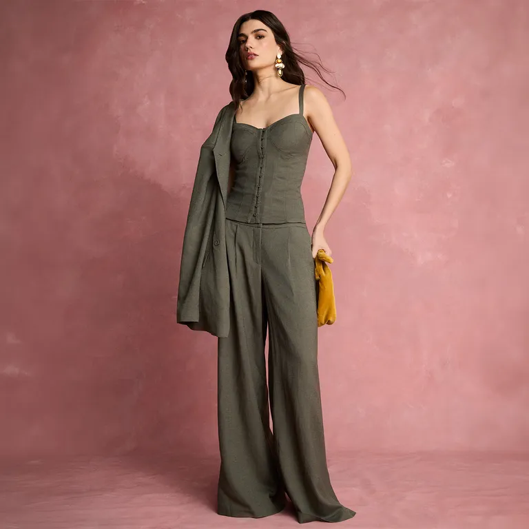 Pantalón Liso Mujer Fran Larraín x