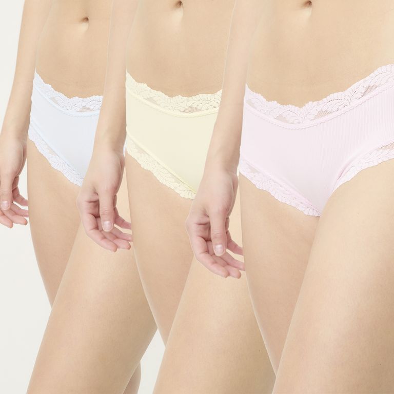 Pack De 3 Calzones Algodón Mujer