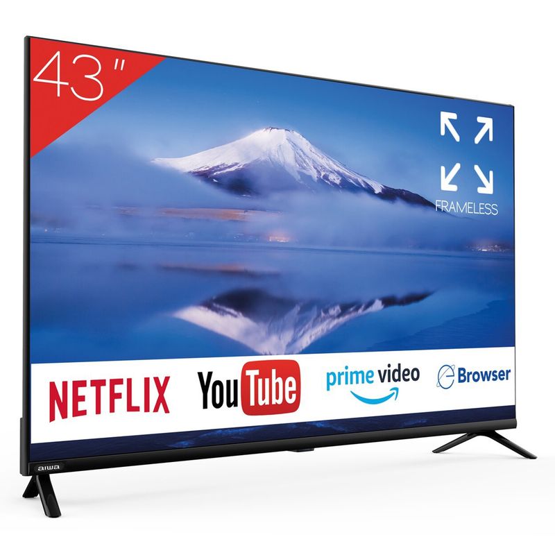AIWA - Televisor Smart Tv 43 Full Hd 1080P Aiwa  Aw43B4S.