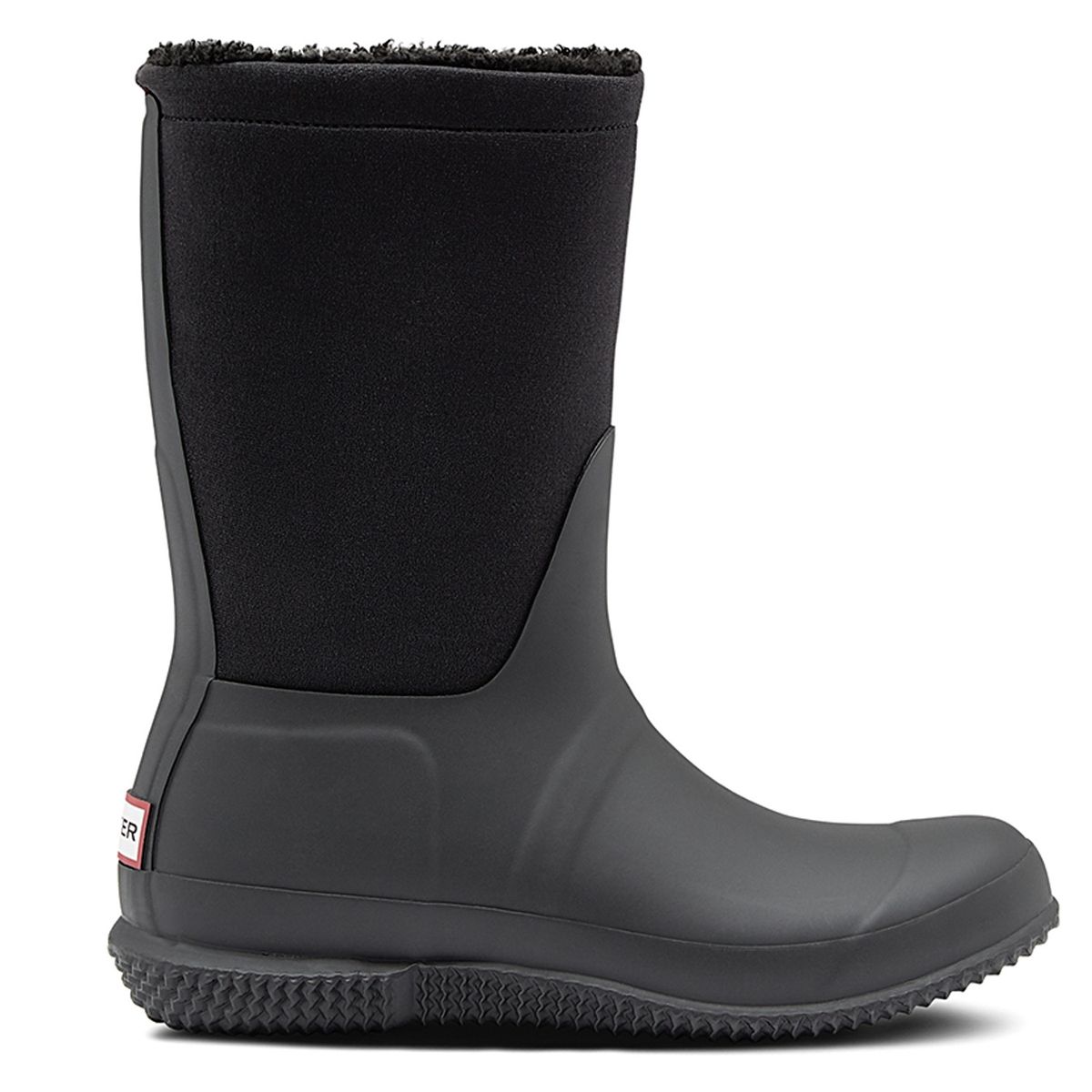 HUNTER - Bota de Agua Mujer Negra Hunter
