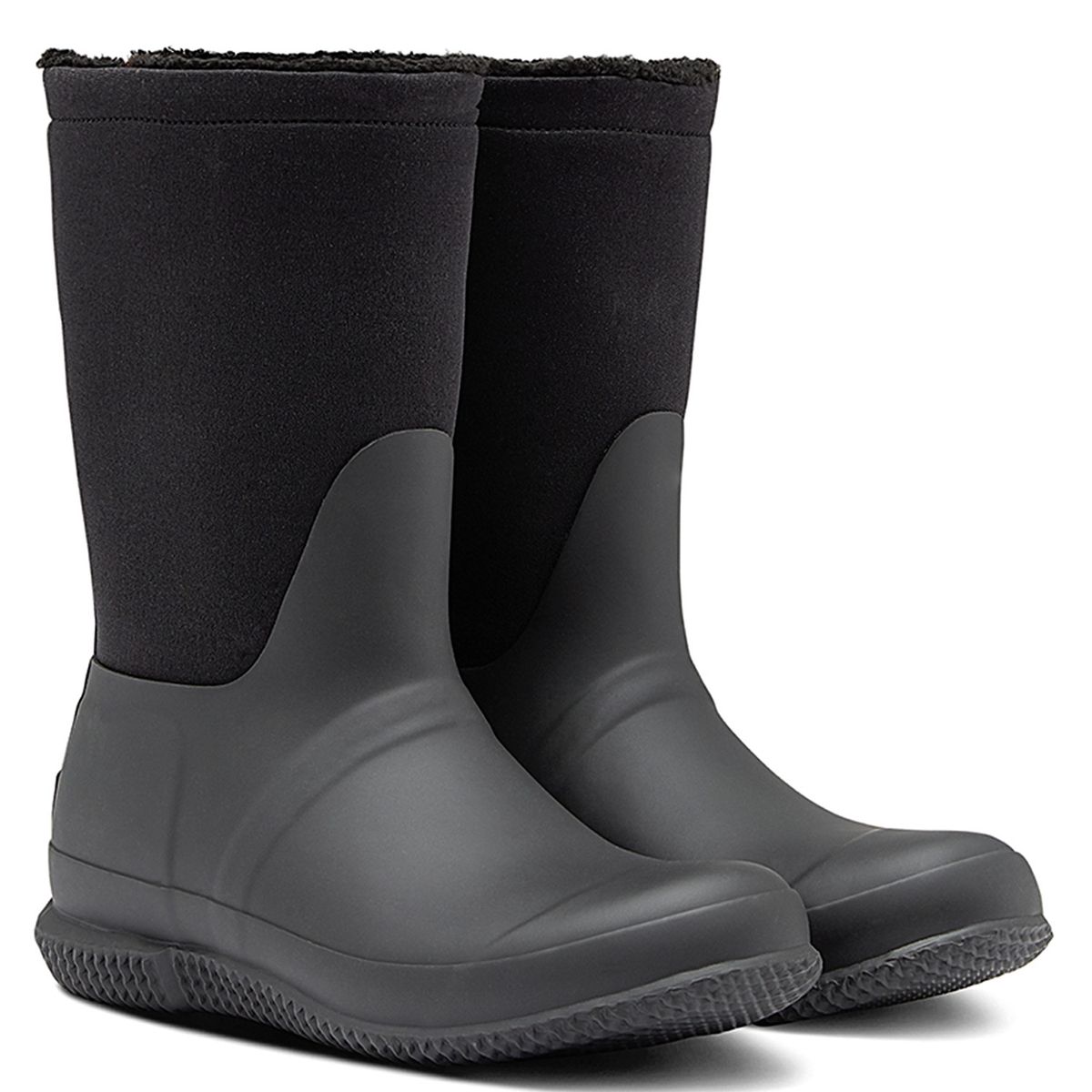 HUNTER - Bota de Agua Mujer Negra Hunter