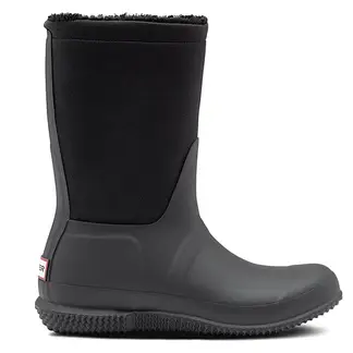HUNTER - Bota de Agua Mujer Negra