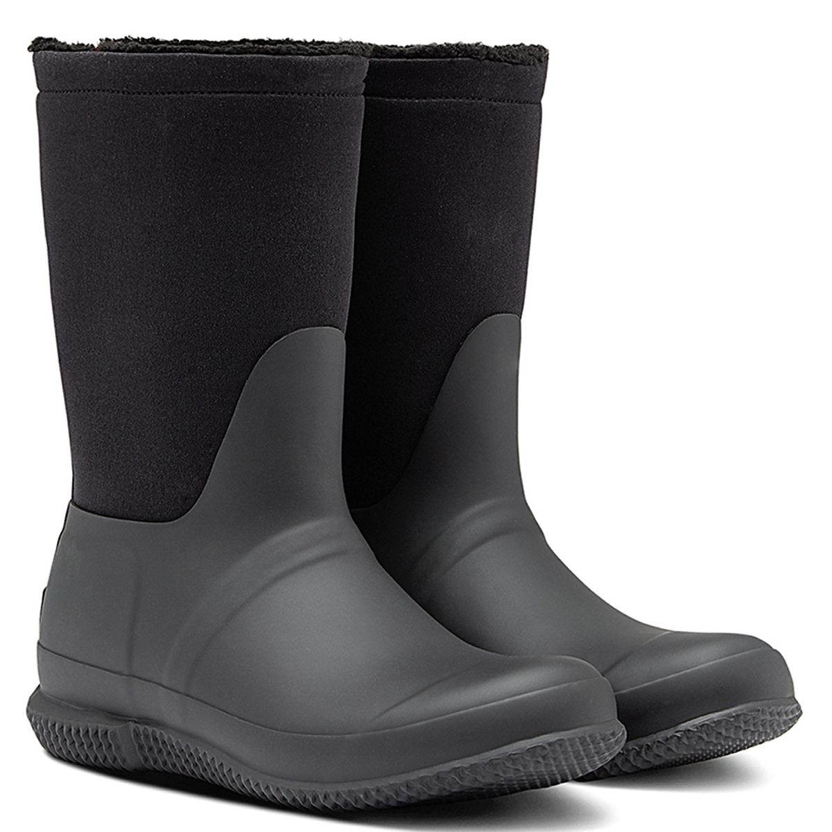 HUNTER - Bota de Agua Mujer Negra Hunter