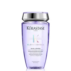 KERASTASE - Shampoo Hidratante Cabello Rubio O Decolorado Bain Lumiere Blond Absolu 250ml