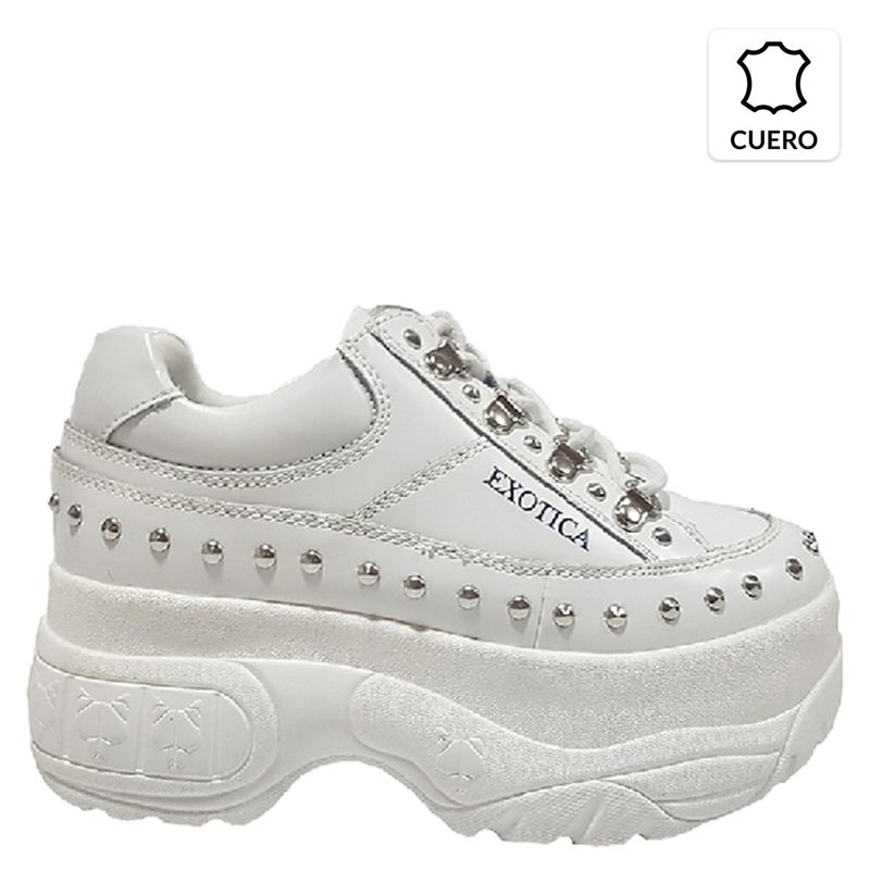 EXOTICA - Zapatilla Mujer Verona Blanco