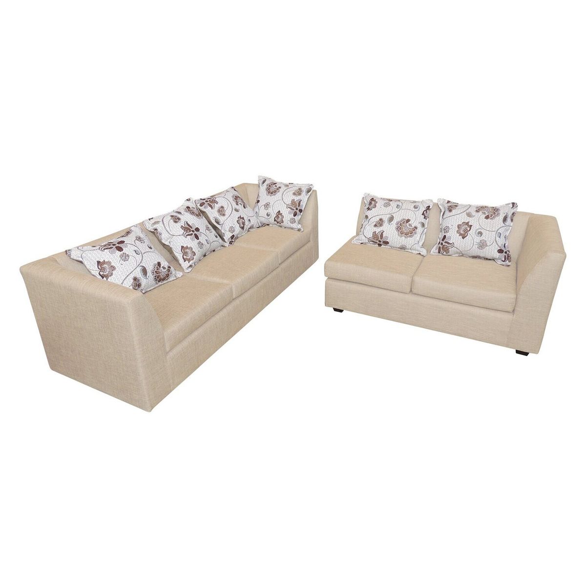 ARTSOFA - Seccional 5 Cuerpos Tela Beige