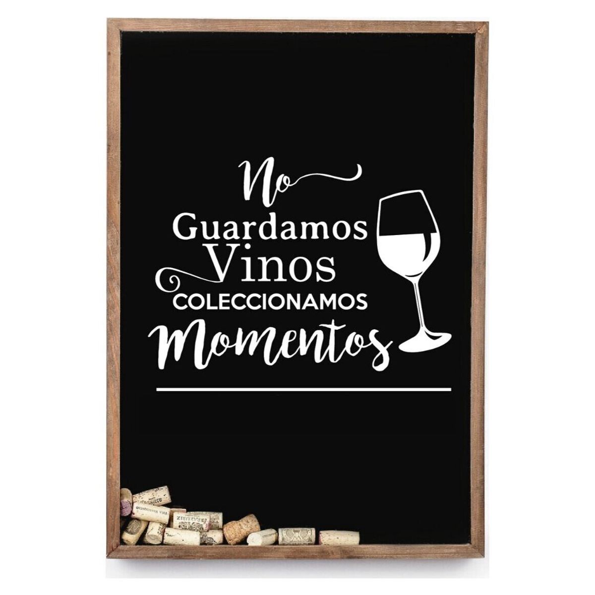 VIVO EN PASS - Cuadro Colección de Corchos. Momentos