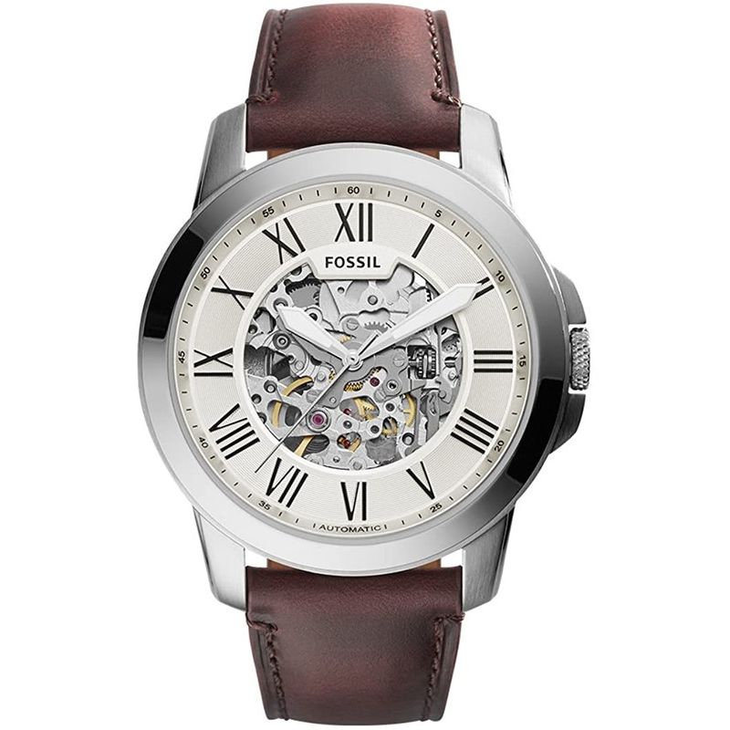 FOSSIL - Reloj Me3099 Grant Skeleton para Hombre - Acero