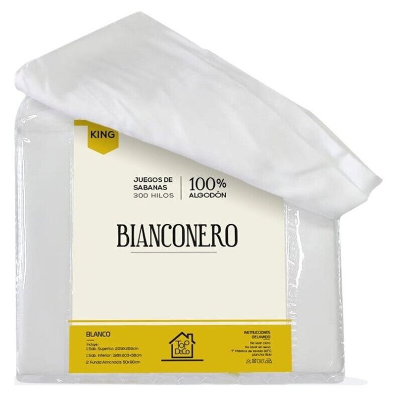 TODODESCUENTO - Sabanas 100% Algodón 300 Hilos King