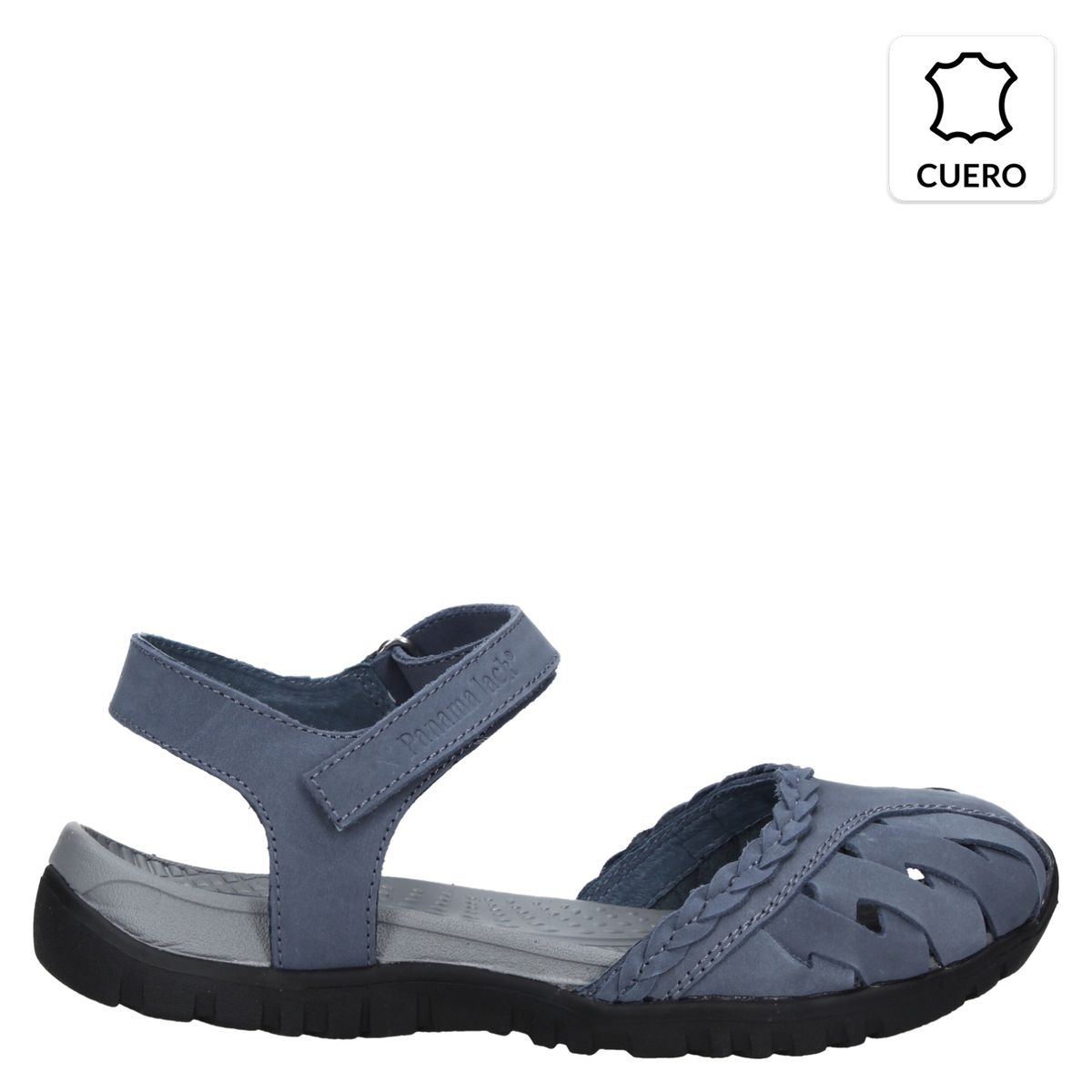 PANAMA JACK - Sandalia Mujer Cuero Dorado