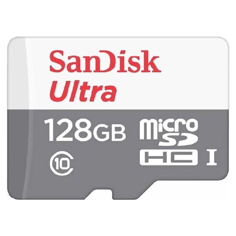 SANDISK - Tarjeta Sandisk Microsd 128gb Clase 10