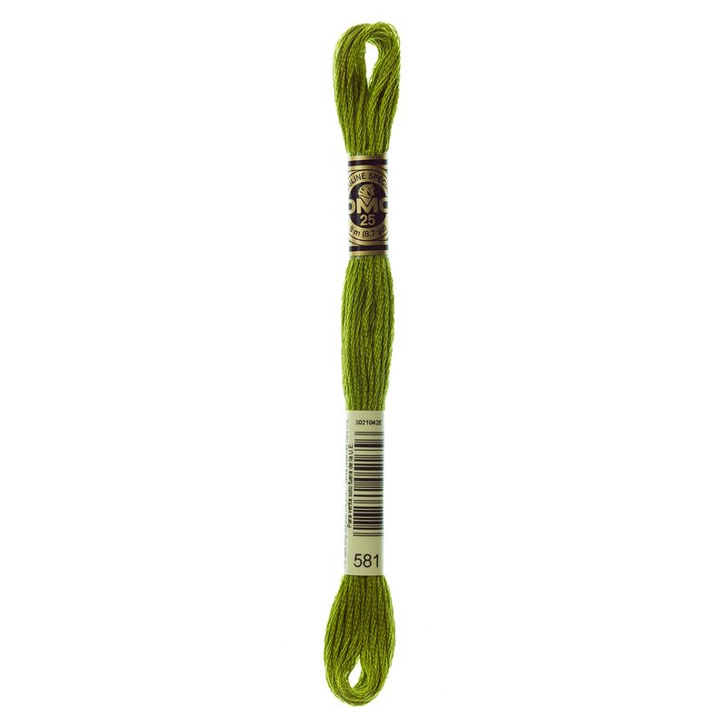 REVESDERECHO - Hilo Bordar Dmc 581 Verde