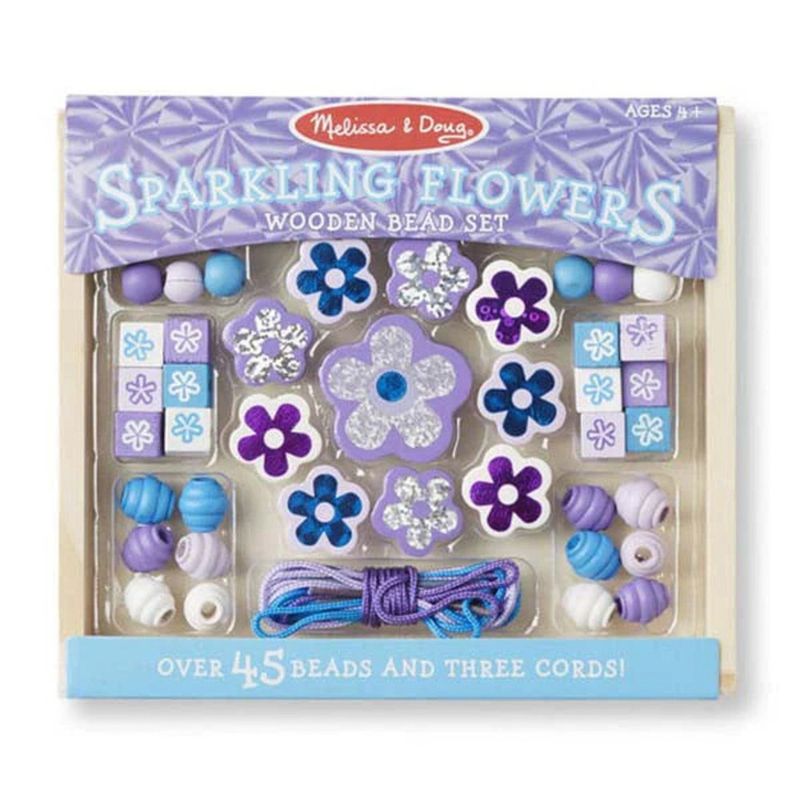 MELISSA & DOUG - Set Mostacillas - Flores Y Brillos Melissa & Doug