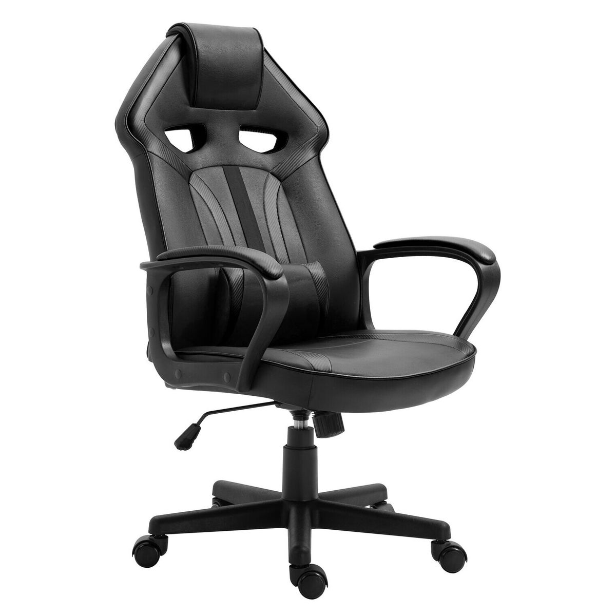 NOVAHUS - Silla Gamer Extreme Game Pvc Base Nylon - Negro