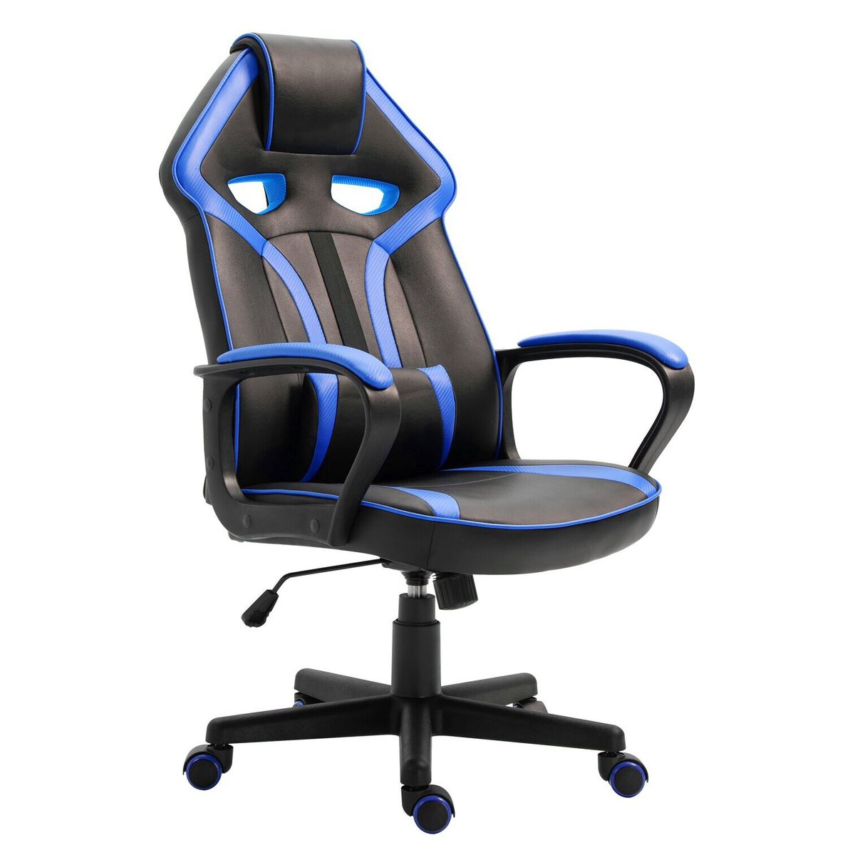 NOVAHUS - Silla Gamer Extreme Game Pvc Base Nylon - Azul