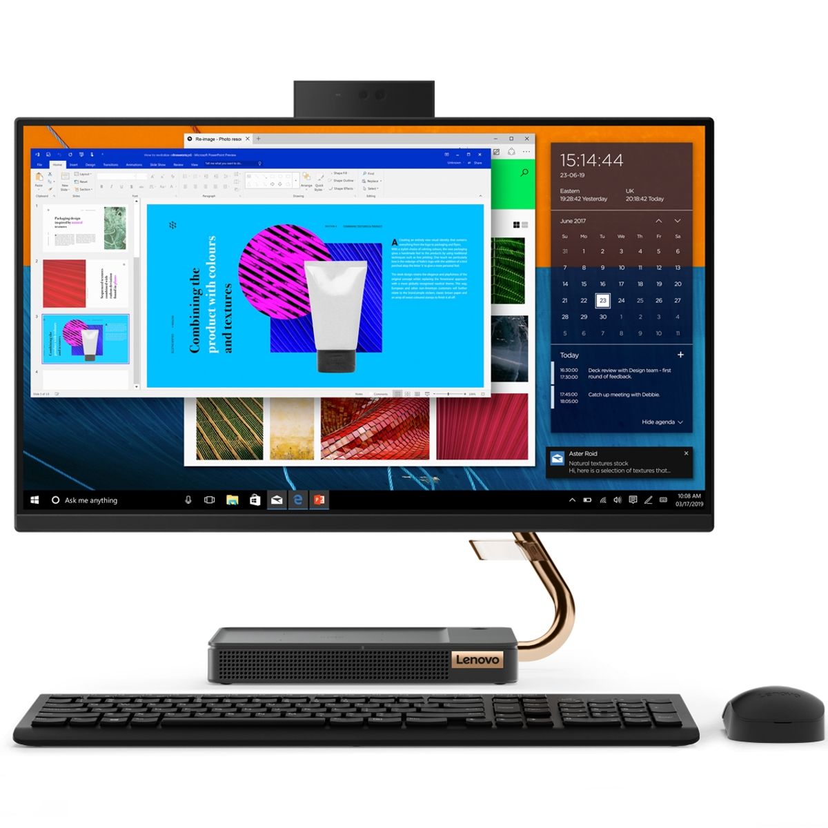 LENOVO - All In One A540 AMD Ryzen R5 8GB RAM 128Gb SSD 1TB