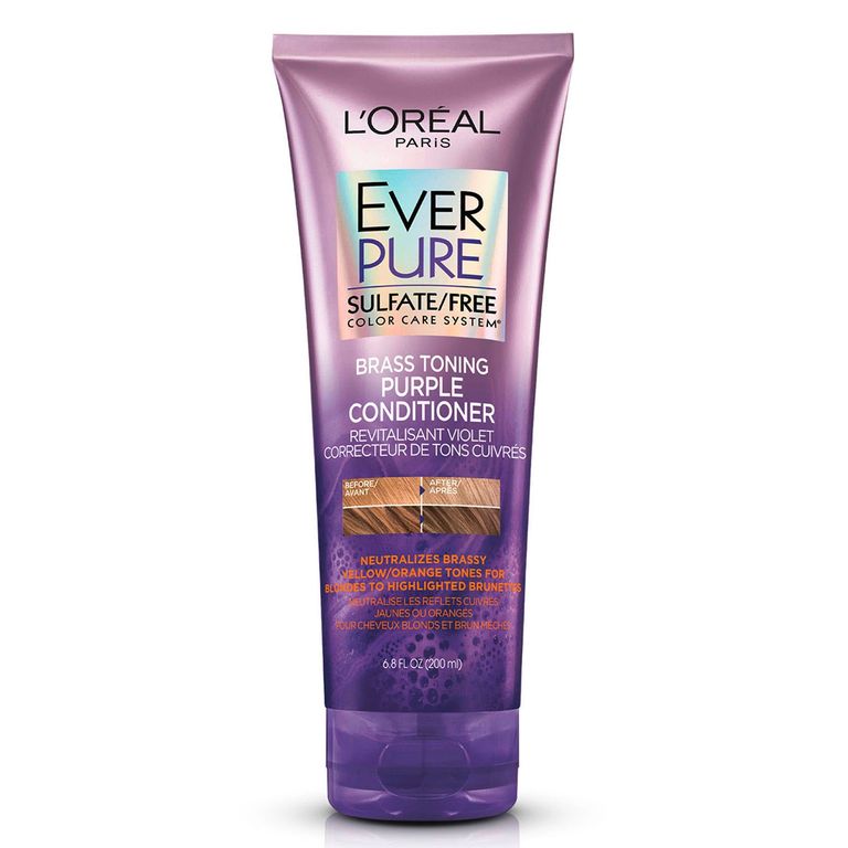 Acondicionador de L'Oreal Purple Brass Everpure 200ml