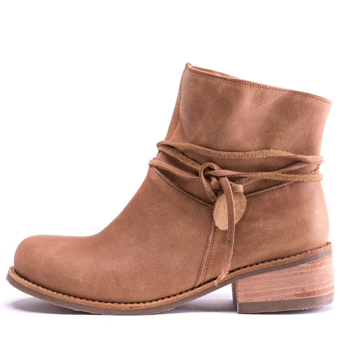 PAO PECADOS - Botín Mujer Sofia Camel