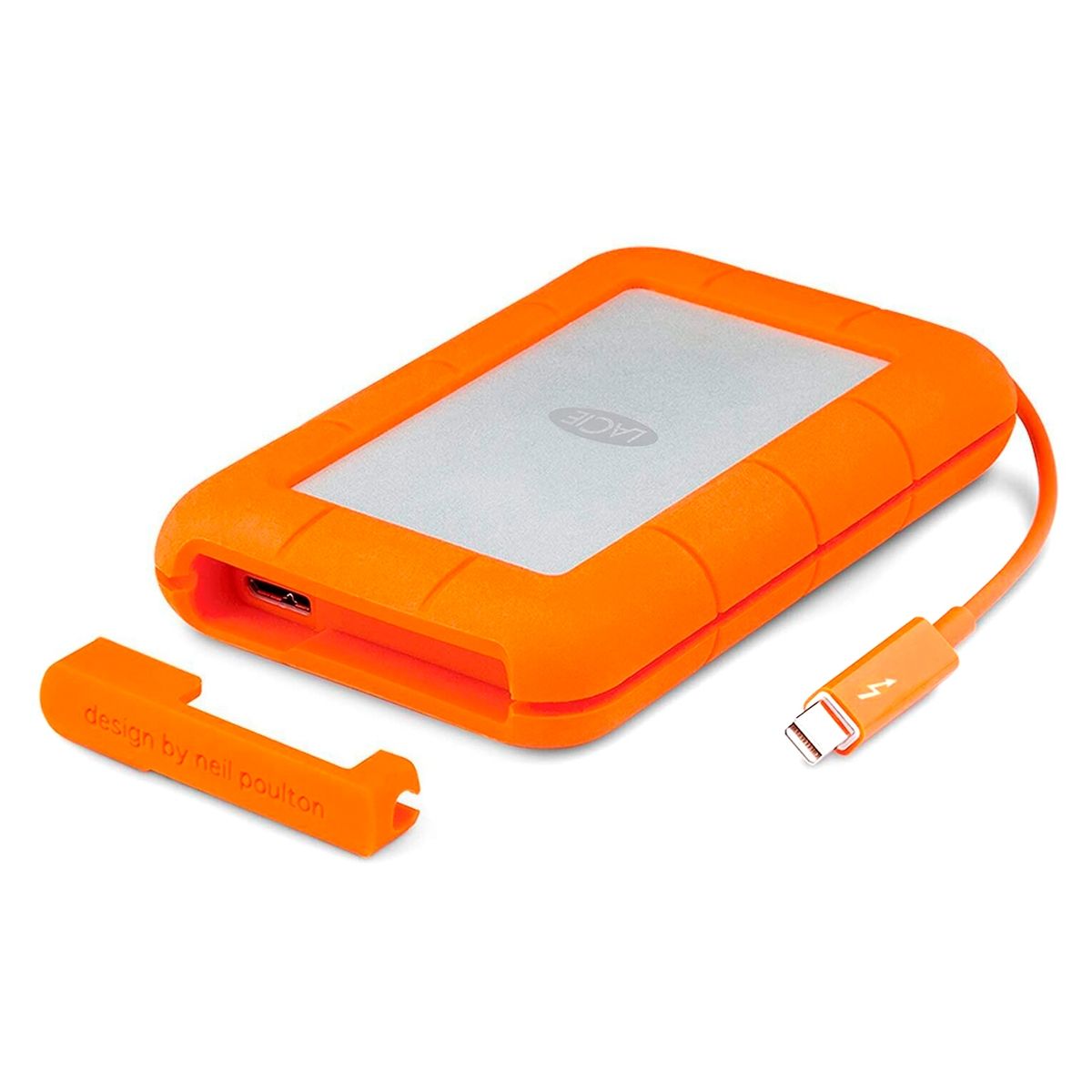 LACIE - Disco duro Rugged Thunderbolt  USB 3.0 1TB LaCie