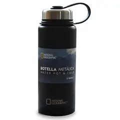 NATGEO - Botella Y Tapa Metálica
