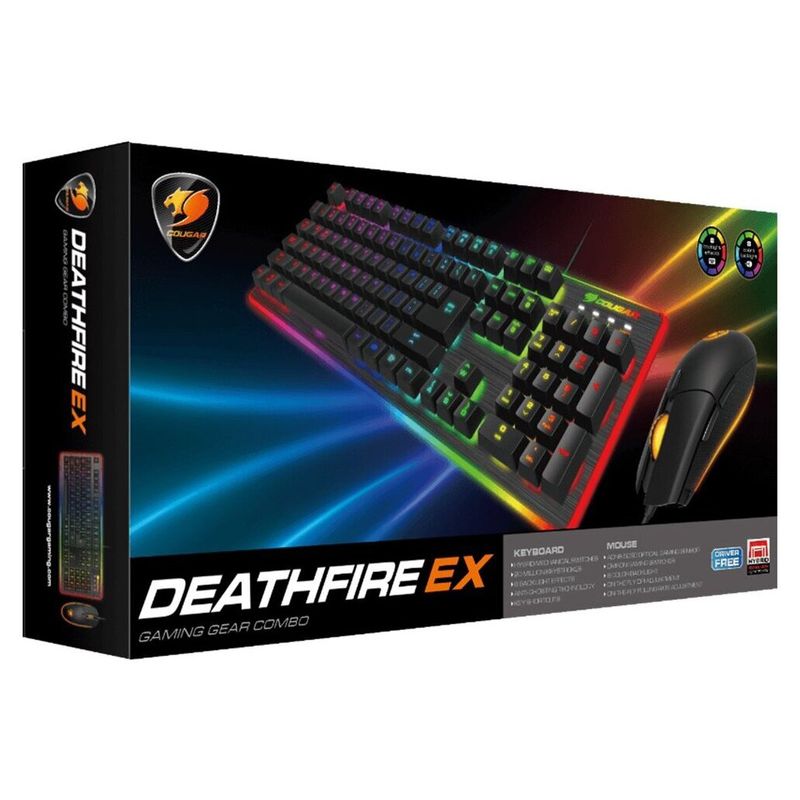 COUGAR - Cougar DeathFire EX  (teclado  mouse)