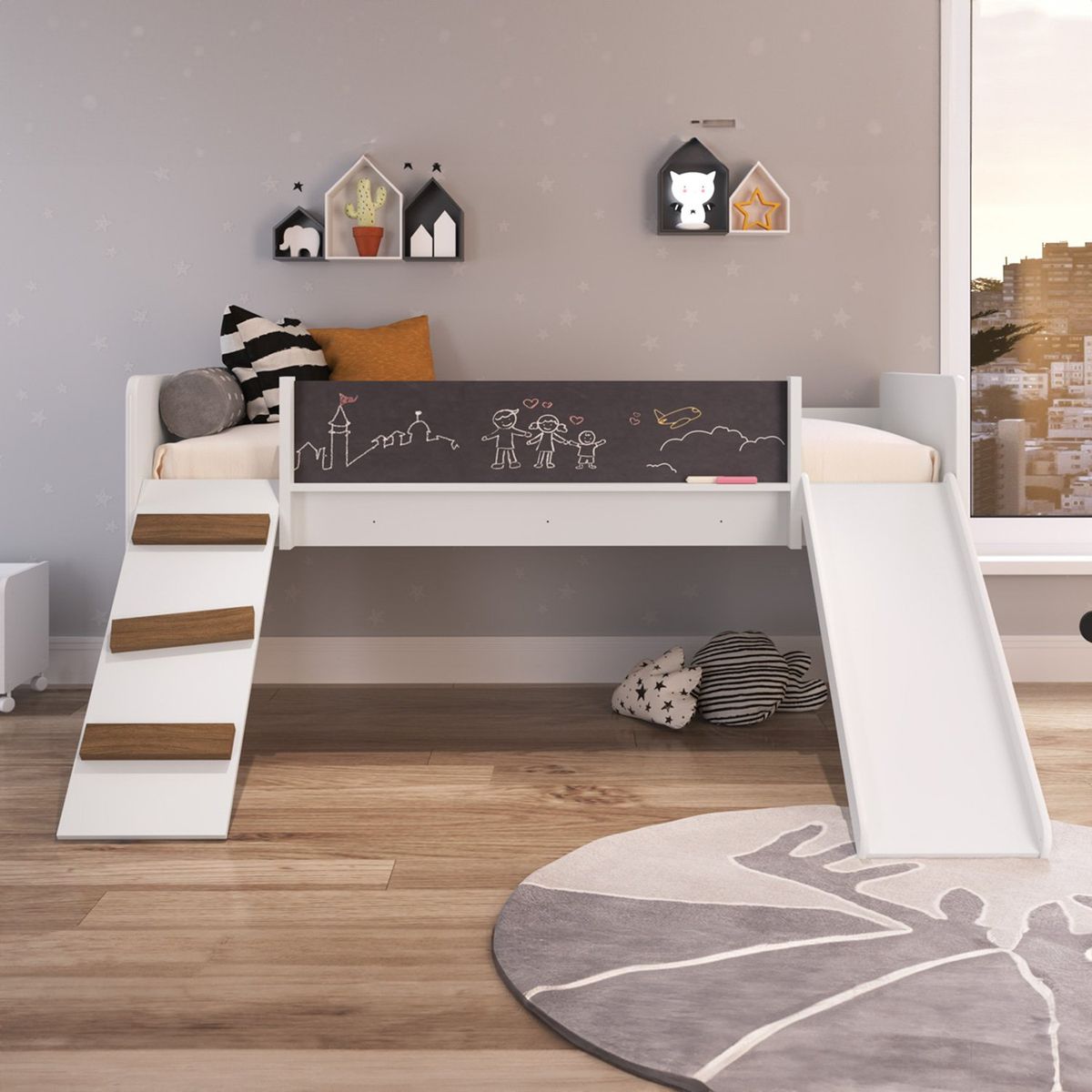 KIDSCOOL - Cama De Transición Playground Kidscool