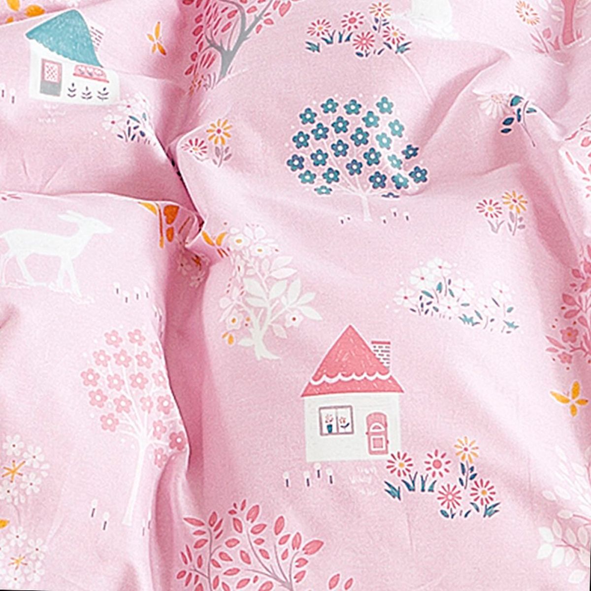 MI PEQUE - Cubrecama 1.5 House 100% Algodón