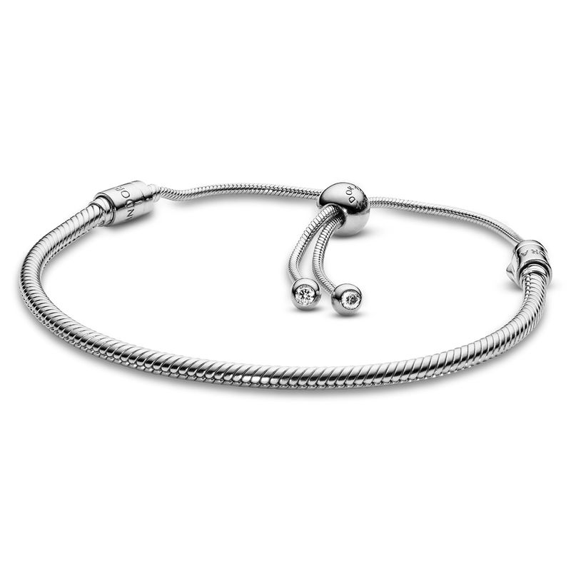 PANDORA - Brazalete Moments Con Cierre Deslizante Mujer Pandora