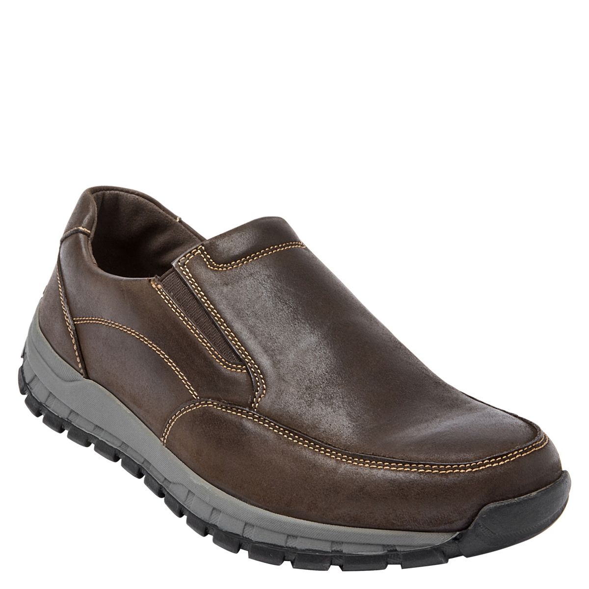 PLUMA - Zapato Casual Hombre Cuero Café Pluma