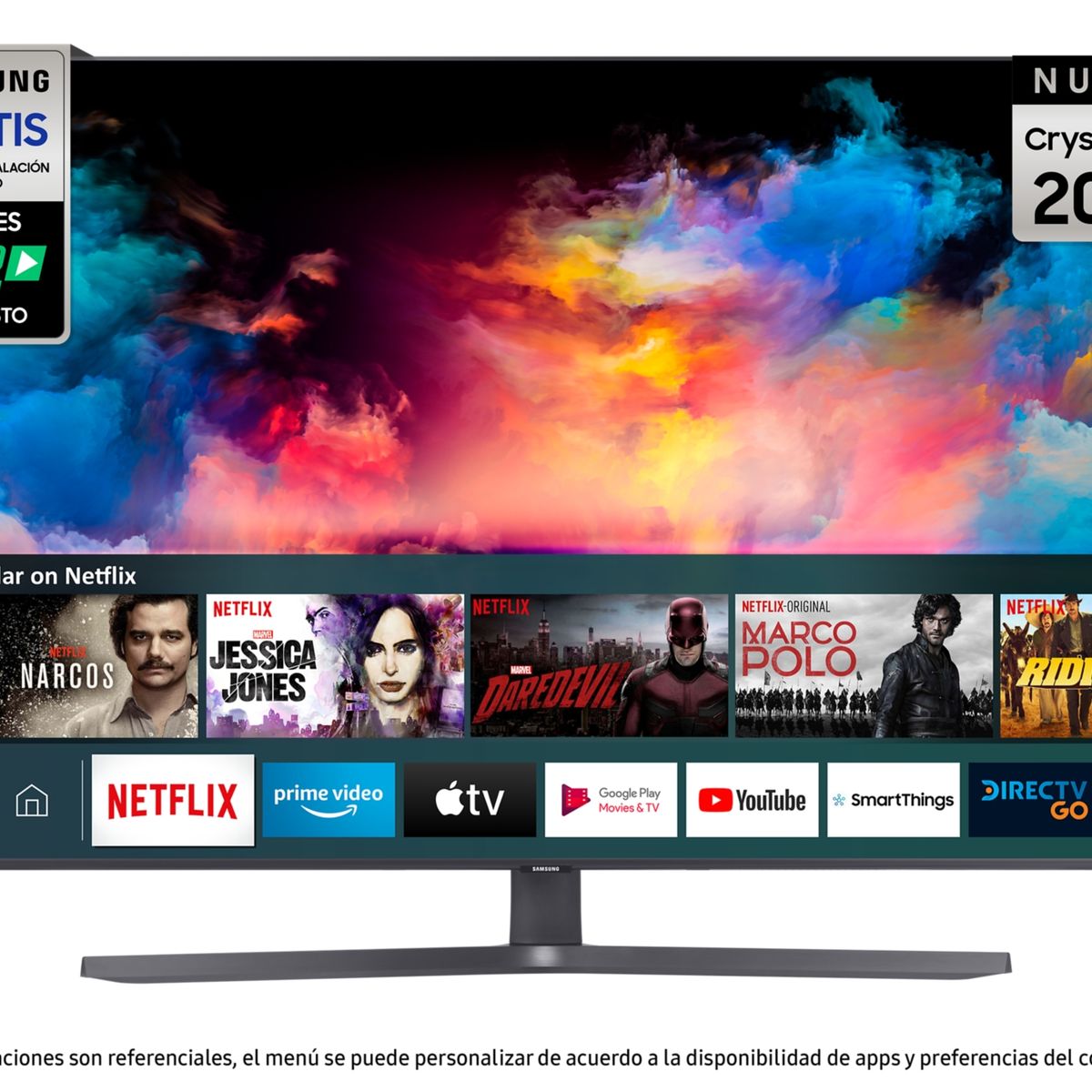 SAMSUNG - LED SAMSUNG 65 TU8500 UHD 4K Smart TV
