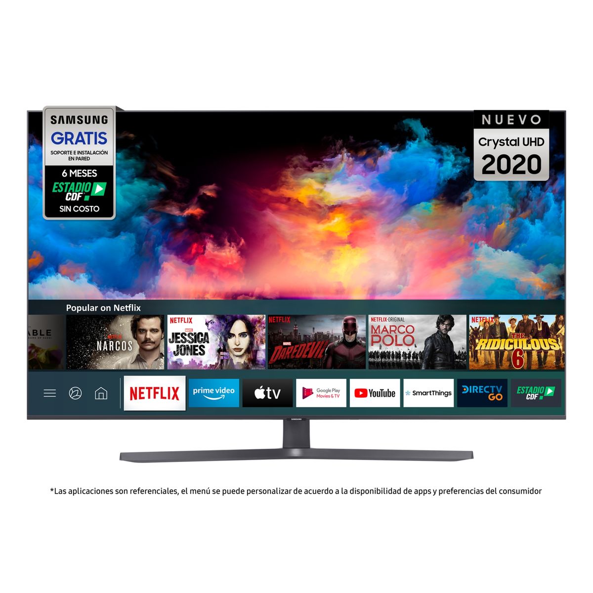 SAMSUNG - LED SAMSUNG 65 TU8500 UHD 4K Smart TV
