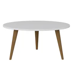 BE DESIGN - Mesa De Centro Retro Ovalada