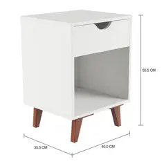 BE DESIGN - Velador Versalle 1 Cajón