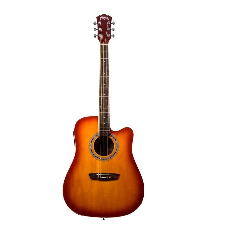WASHBURN - Guitarra Electroacústica de 41  Color Natural