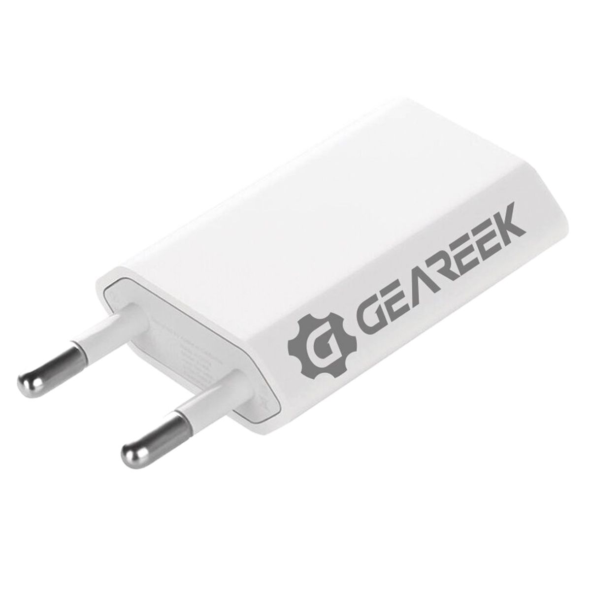 GEAREEK - Cargador Usb Pared Certificado Sec Iphone Android