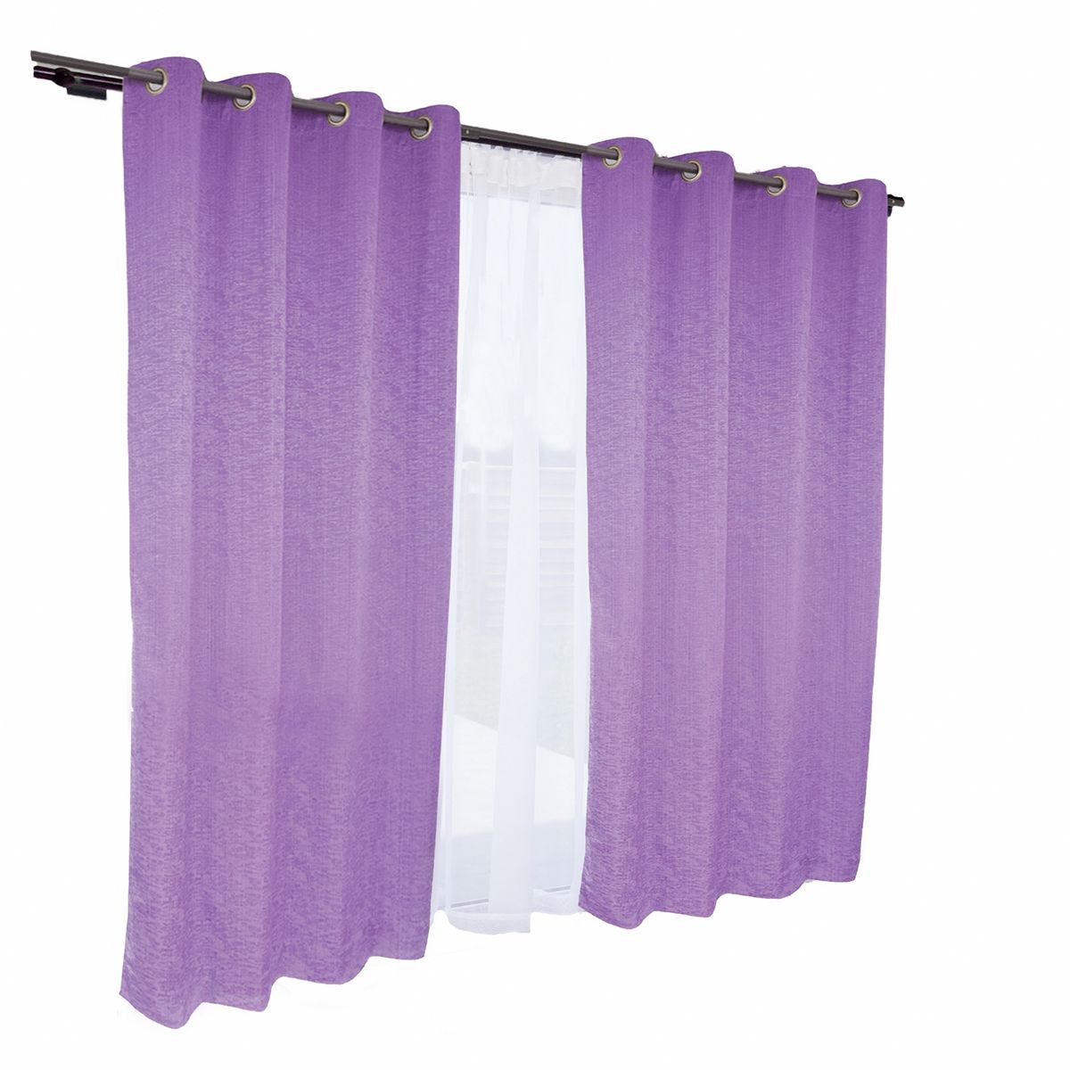 DORAL - Set De Cortinas Decorativas Poliéster 140X220 Cm Doral