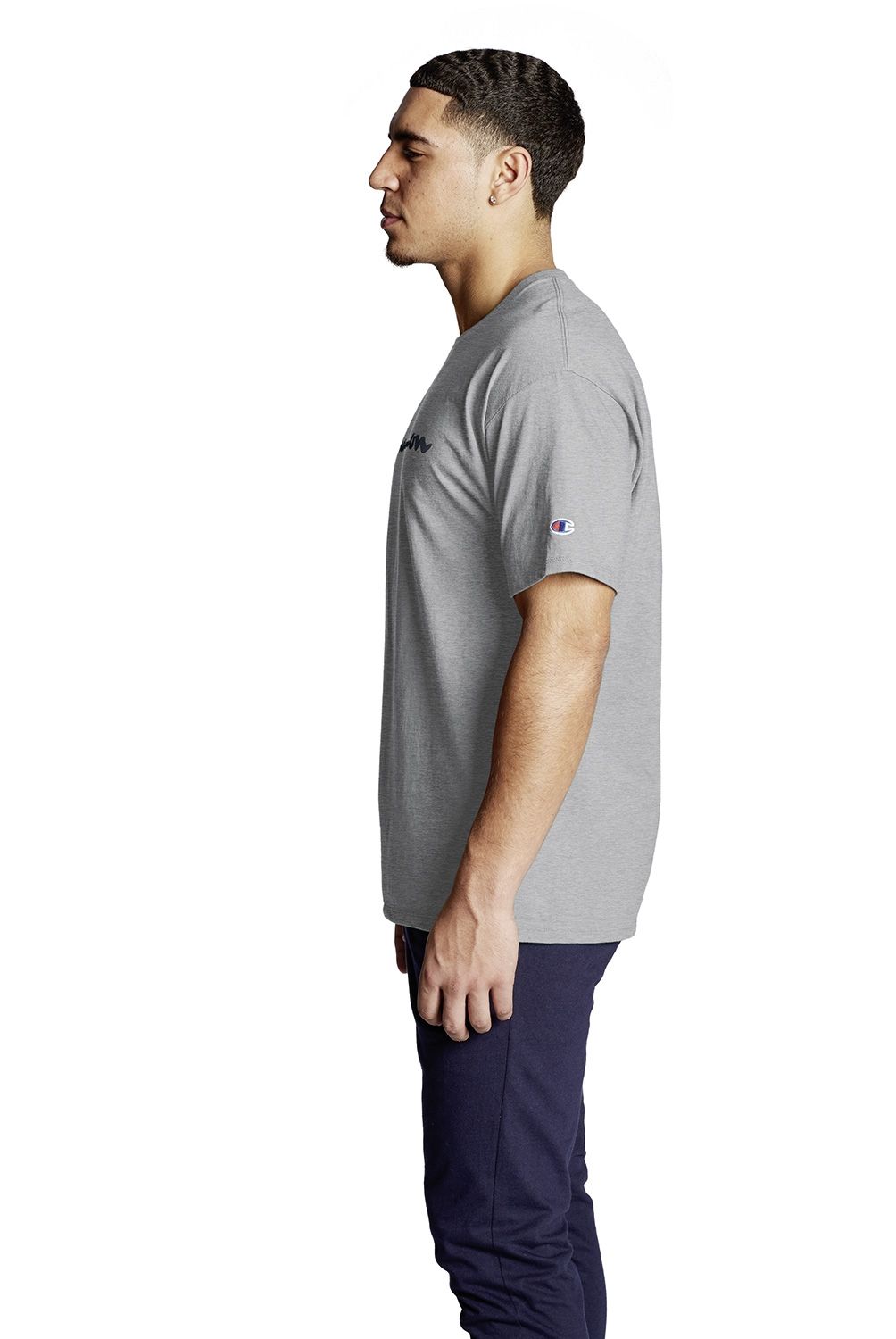 CHAMPION - Polera Manga Corta Algodón Hombre Champion