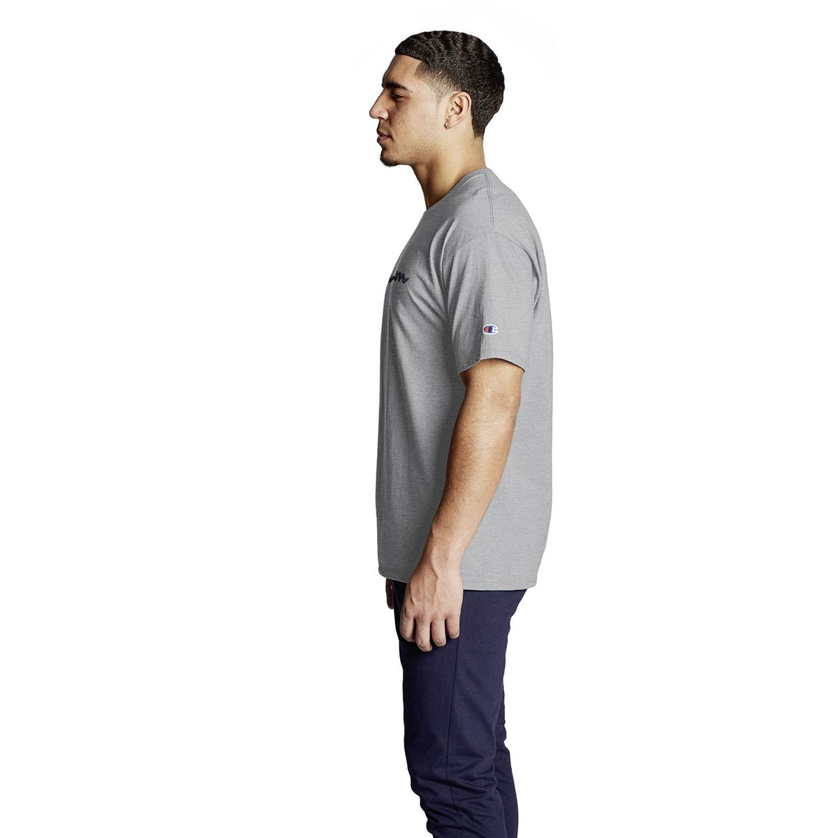 CHAMPION - Polera Manga Corta Algodón Hombre Champion