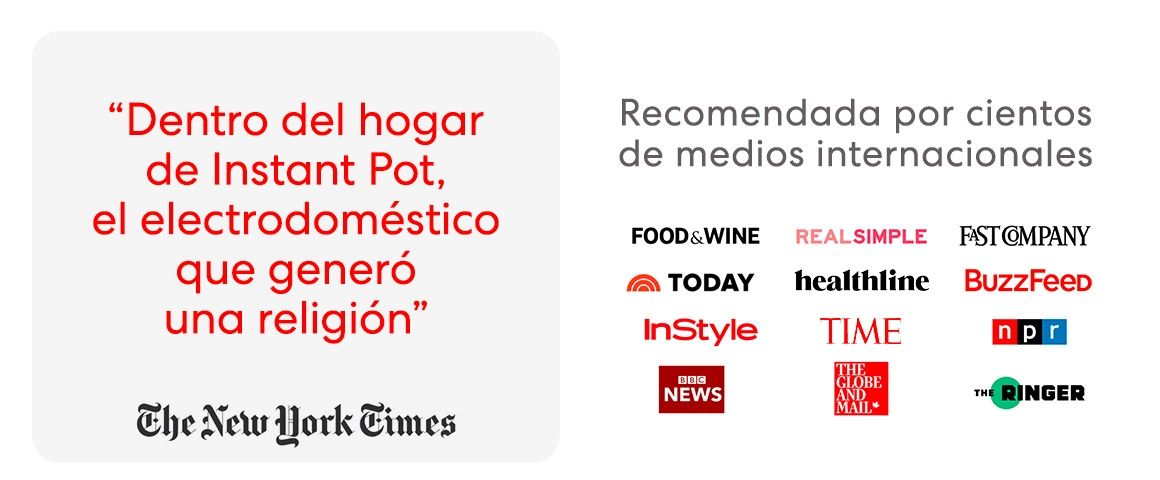 Instant Pot Duo Plus 60 (5.7 litros), olla multicooker a presión eléctrica.