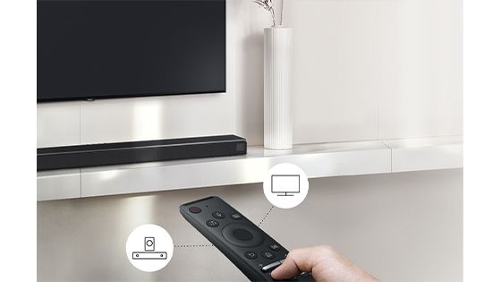 Barra de sonido HW-Q60T de 360 W y 5.1 CH