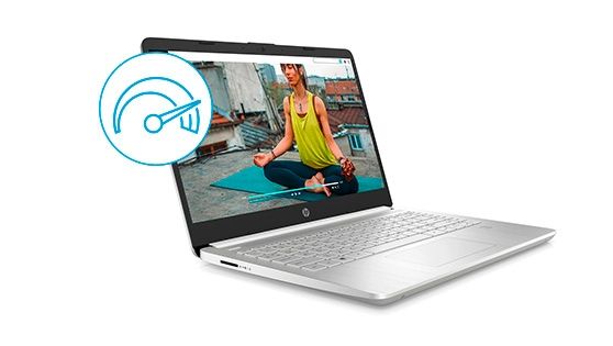 Notebook HP 14-dq1003la con almacenamiento SSD