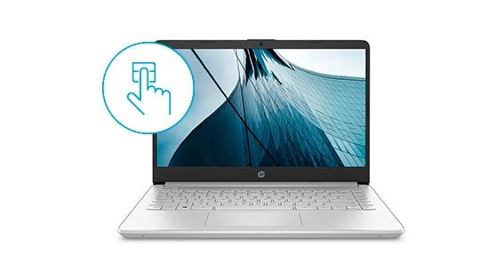 Notebook HP 14-dq1003la con lector de huellas 