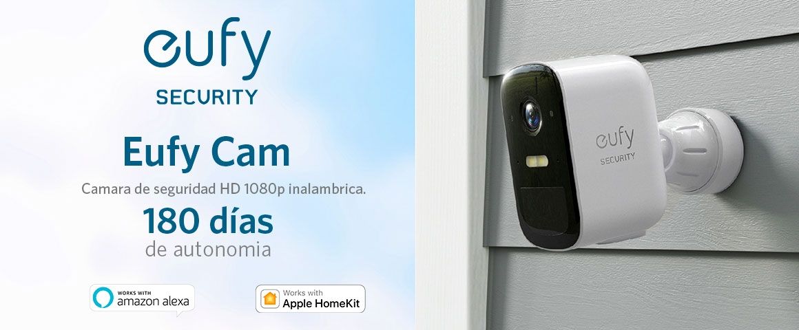 Camara de seguridad EufyCam 2C + 2Cam