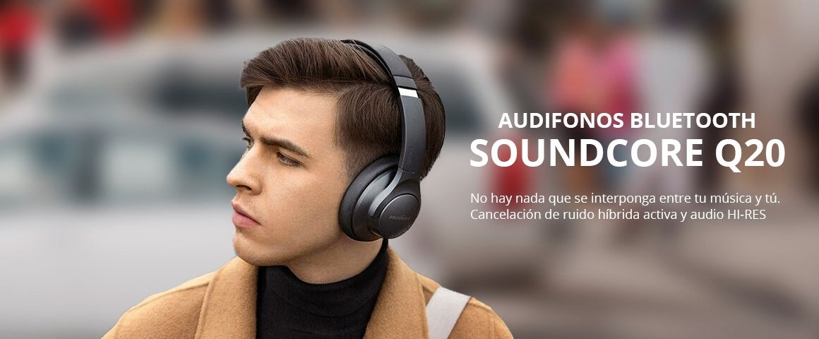 Audífonos bluetooth Soundcore Q20