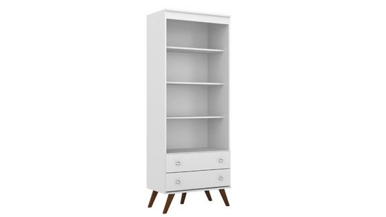 ESTANTE BLANCO 2 CAJONES