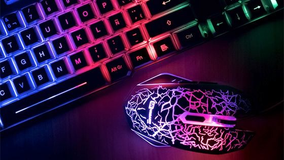 Mouse y mouse pad gamer