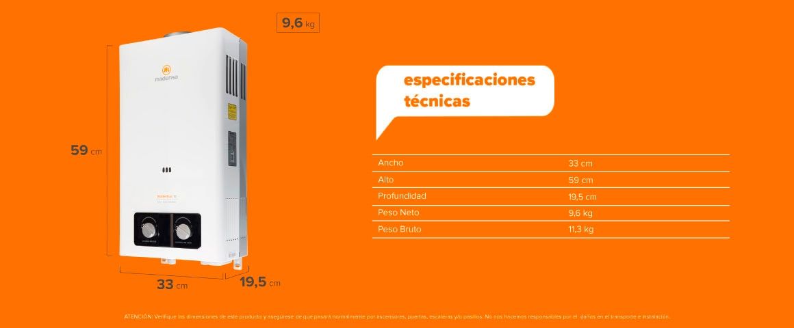 Especificaciones Tecnicas