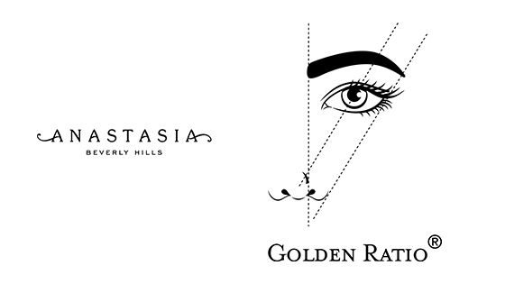 ABH ANASTASIA BEVERLY HILLS PRODUCTOS PROFESIONALES PARA CEJAS MAQUILLADORES ESPECIALES ROSTRO MÉTODO GOLDEN RATIO METHOD