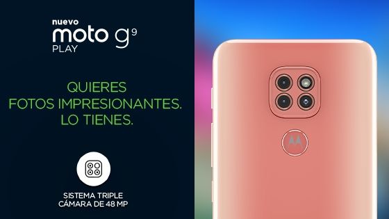 nuevo moto g9 play