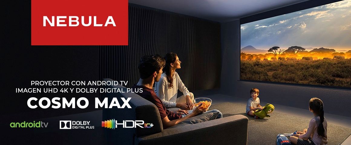 Proyector Smart Nebula Cosmos Max 4K